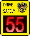 Sierzega GR33C Vehicle Activated Sign